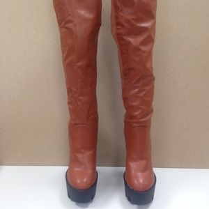 New w/ box Fahrenheit  over knee boots